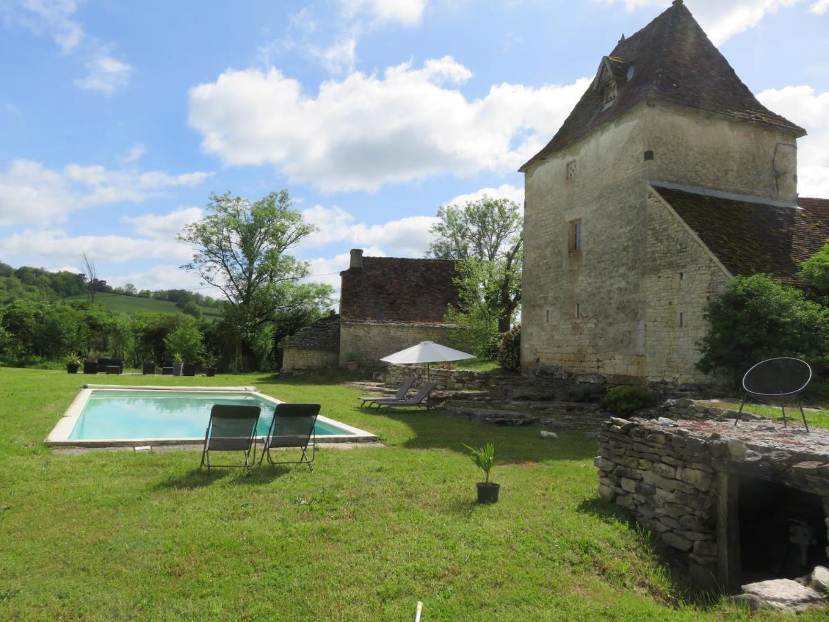 Hotel La Ferme De Roquedure Montfaucon  Zewnętrze zdjęcie