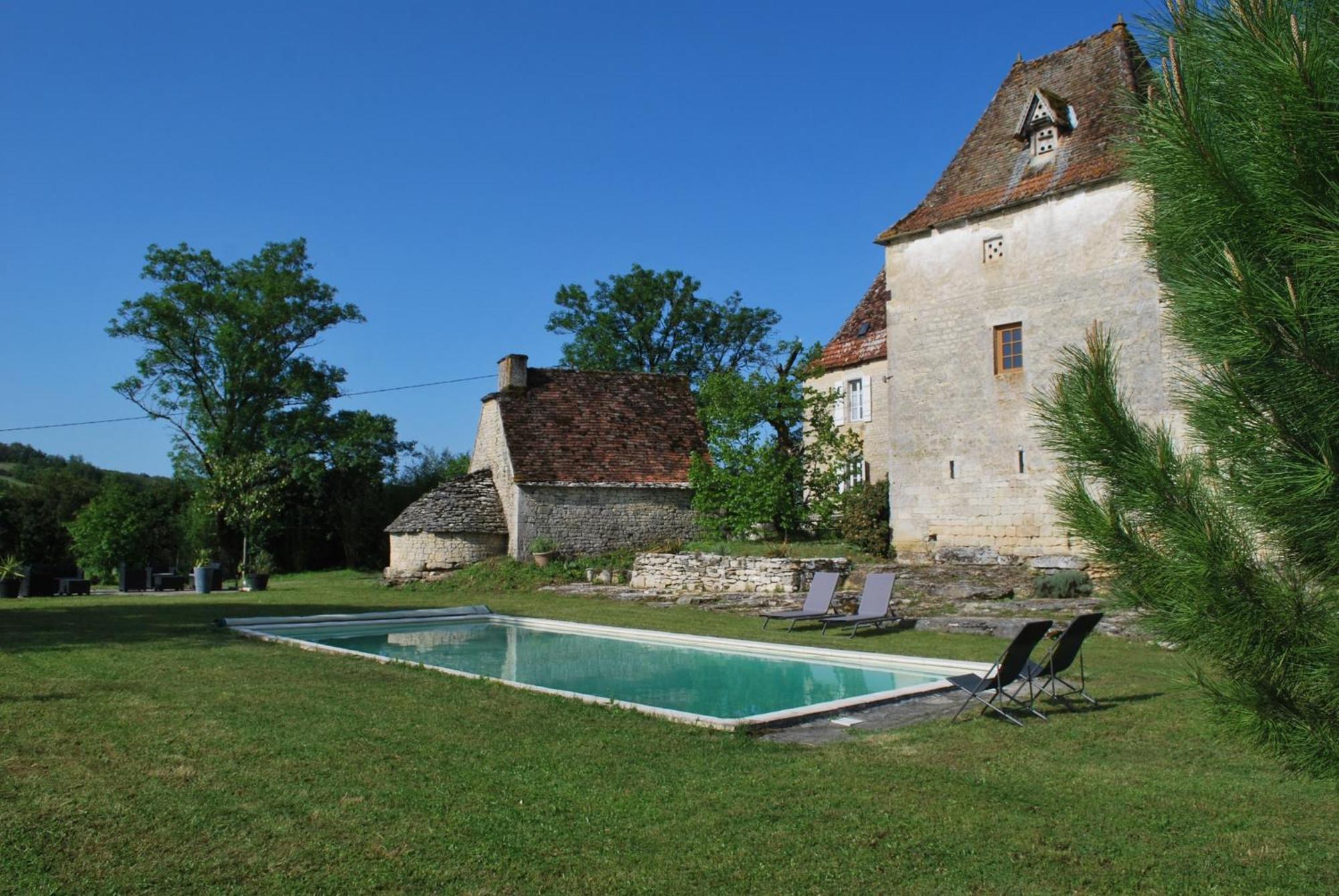 Hotel La Ferme De Roquedure Montfaucon  Zewnętrze zdjęcie